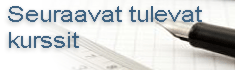 Seuraavat tulevat kurssit